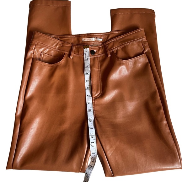ESQUALO Vegan Leather Pant Size 10 - Picture 4 of 7
